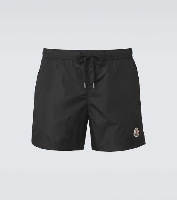  Moncler Moncler Logo Swim Trunks 