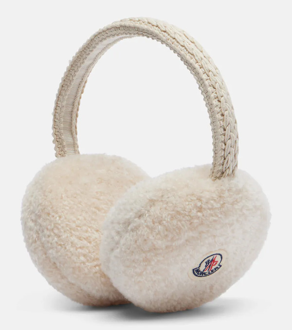  Moncler Moncler Logo Teddy Earmuffs 