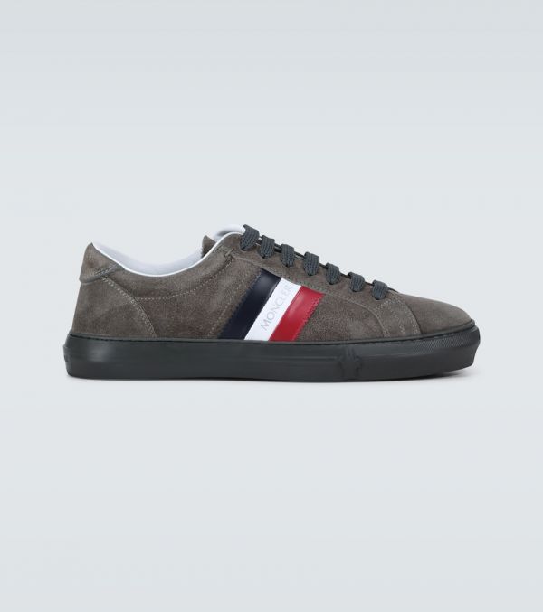  Moncler Moncler New Monaco Suede Sneakers 