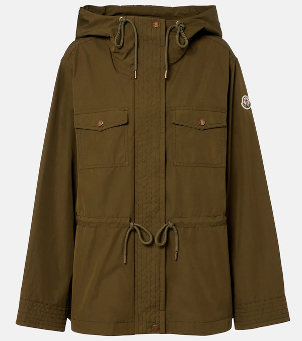  Moncler Moncler Serin Hooded Canvas Jacket 