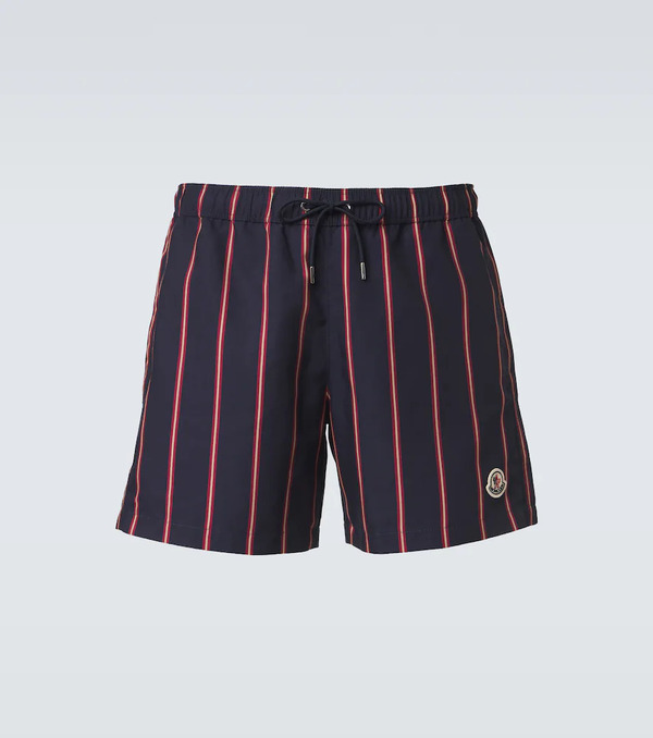  Moncler Moncler Striped Swim Trunks 