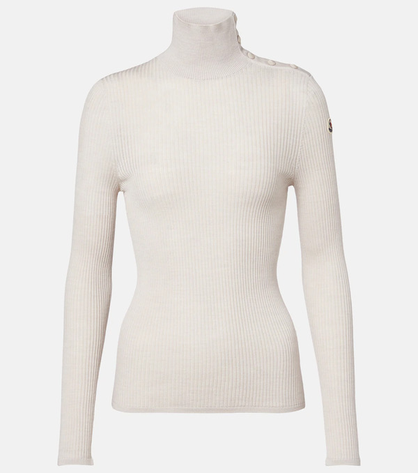  Moncler Moncler Turtleneck Virgin Wool Sweater 