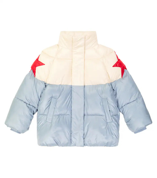  Monnalisa Monnalisa Colorblocked Puffer Coat 