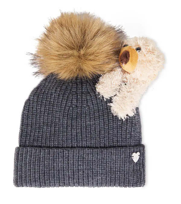  Monnalisa Monnalisa Feather-trimmed Wool Beanie 