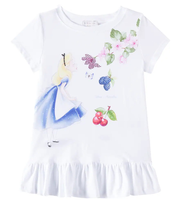  Monnalisa Monnalisa Printed Jersey T-shirt 