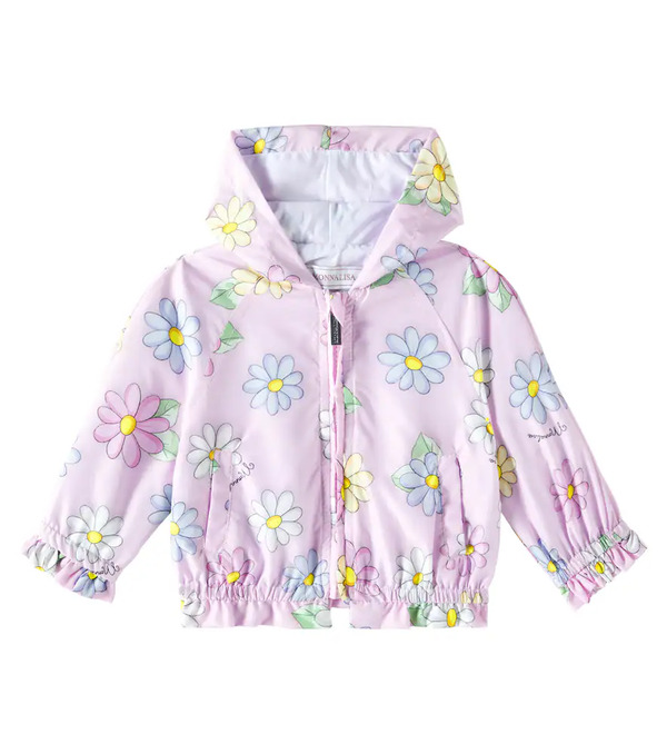  Monnalisa Monnalisa Printed Technical Jacket 