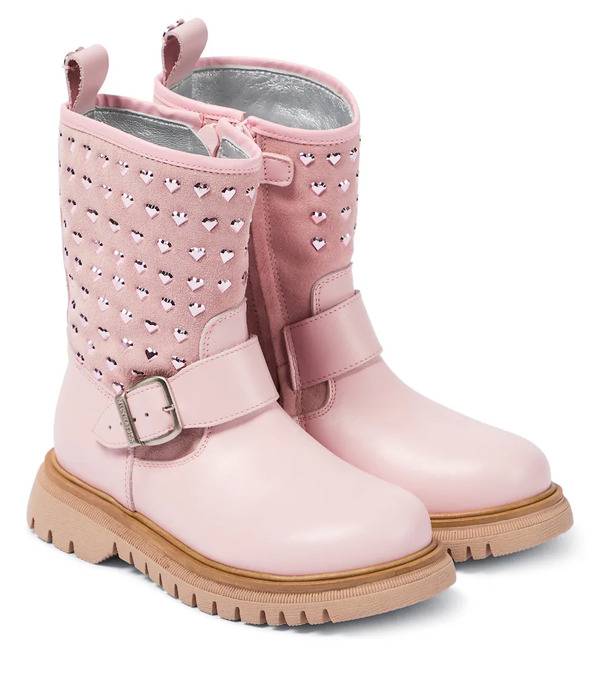  Monnalisa Monnalisa Suede Boots 