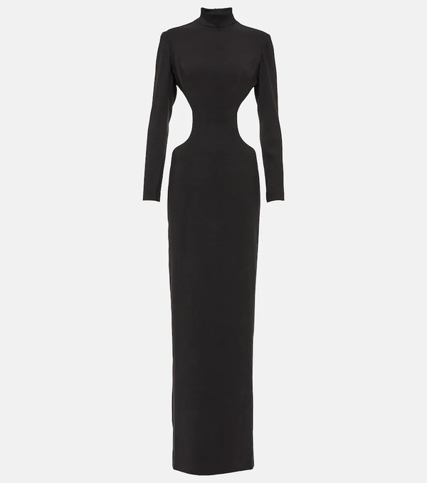  Monot Monot Cutout Crepe Gown 