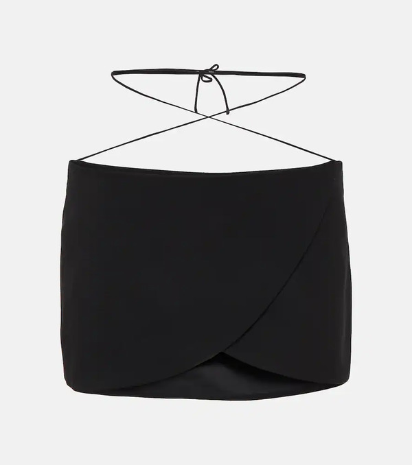  Monot Monot Wrap Miniskirt 