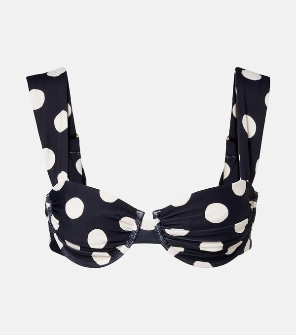  Montce Montce Bella Polka-dot Bikini Top 
