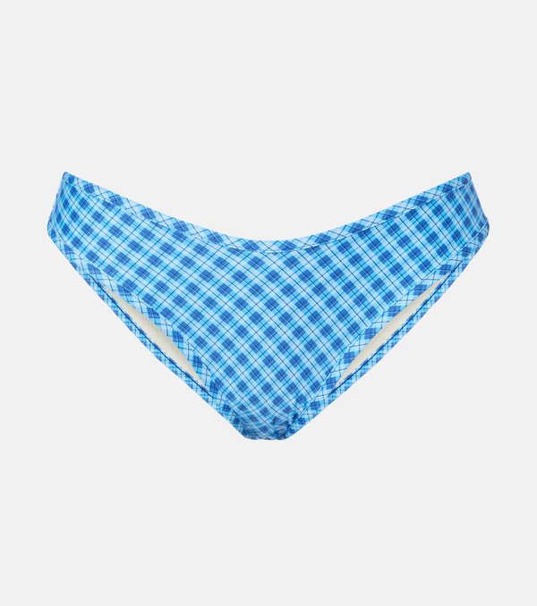  Montce Montce Lulu Plaid Bikini Bottoms 