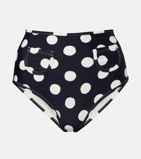  Montce Montce Polly Polka-dot Bikini Bottoms 