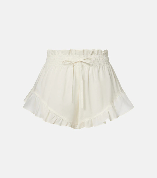  Montce Montce Ruffled Cotton Shorts 