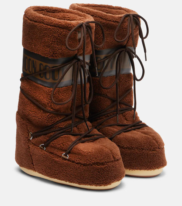  Moon Boot Moon Boot Icon Fleece Knee-high Snow Boots 