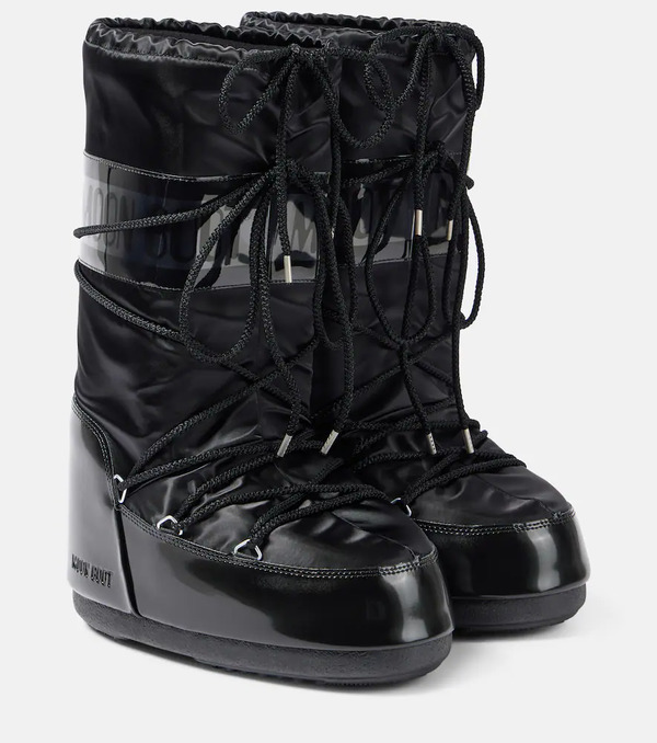  Moon Boot Moon Boot Icon Glance Satin Snow Boots 