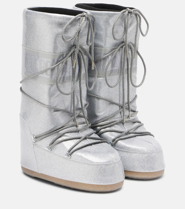  Moon Boot Moon Boot Icon Glitter Knee-high Snow Boots 
