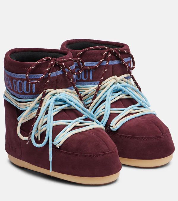  Moon Boot Moon Boot Icon Low Suede Snow Boots 
