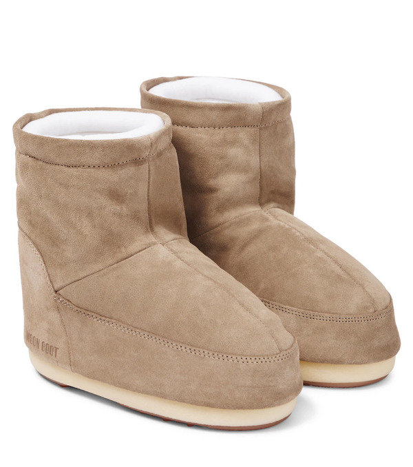  Moon Boot Kids Moon Boot Kids Icon Suede Snow Boots 