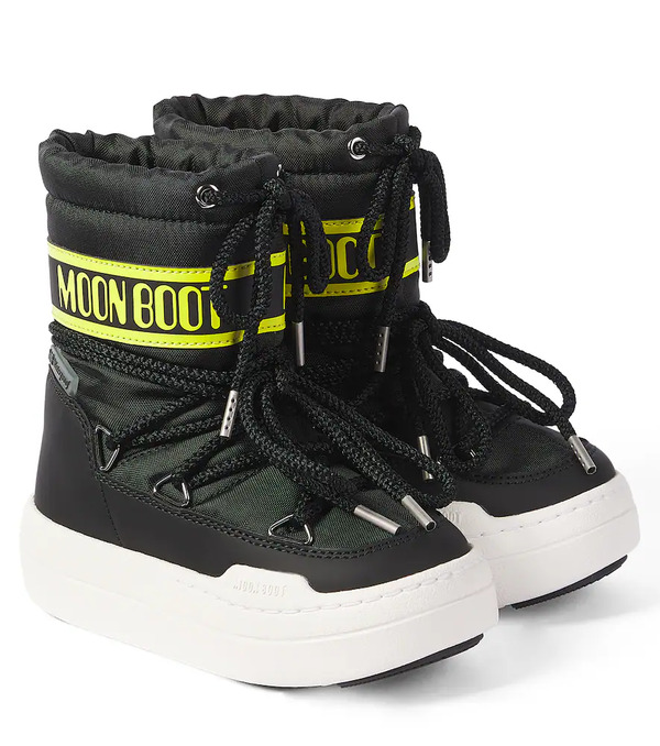 Moon Boot Kids Moon Boot Kids Junior Park Logo Snow Boots 
