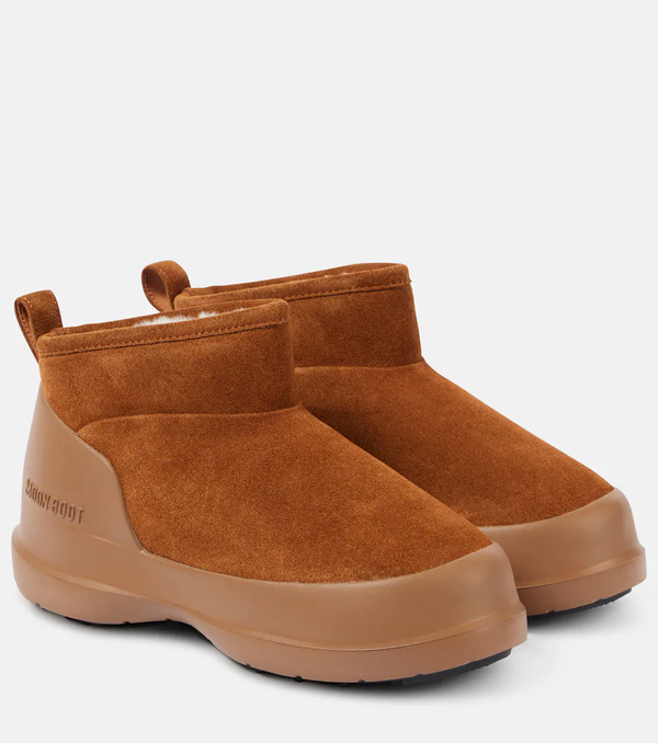 Moon Boot Moon Boot Luna Low Suede Ankle Boots 