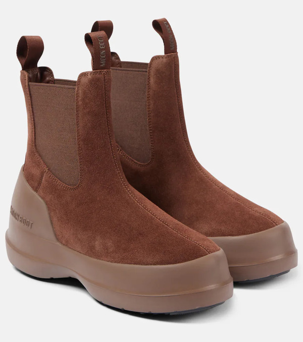  Moon Boot Moon Boot Luna Suede Chelsea Boots 