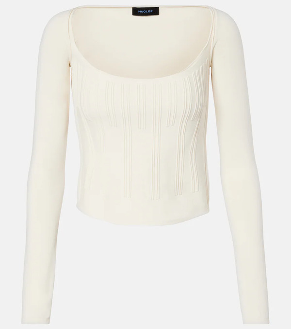  Mugler Mugler Knitted Top 
