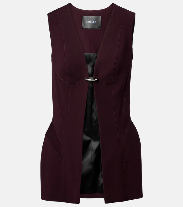  Mugler Mugler Padded Vest 