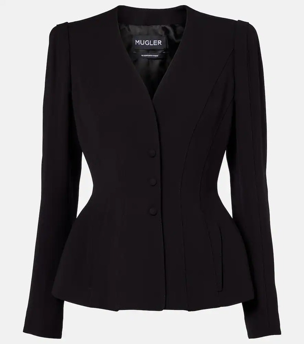  Mugler Mugler Re/edit Single-breasted Blazer 