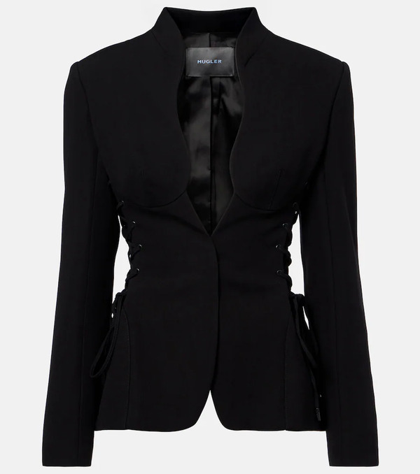  Mugler Mugler Single-breasted Blazer 
