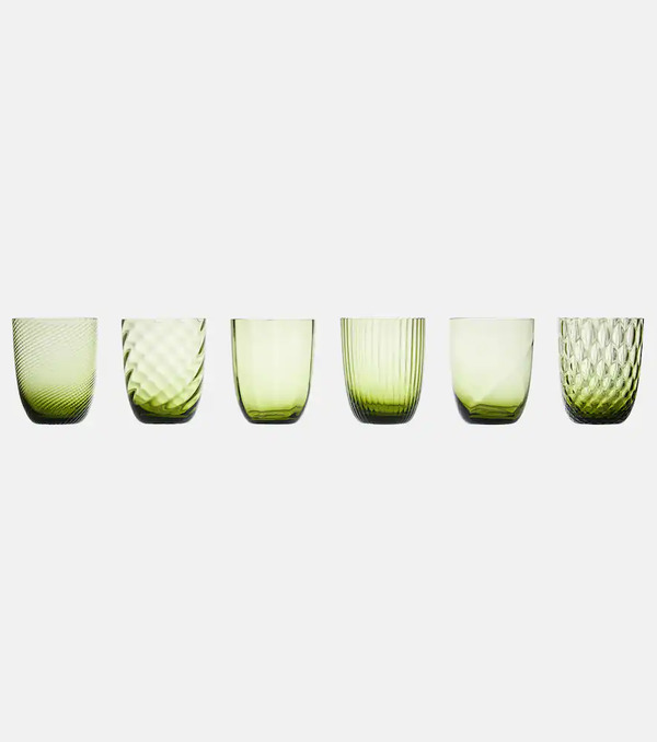  Nasonmoretti Nasonmoretti Idra Set Of 6 Glasses 