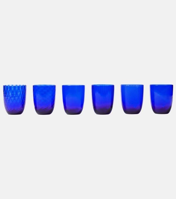  Nasonmoretti Nasonmoretti Idra Set Of 6 Glasses 