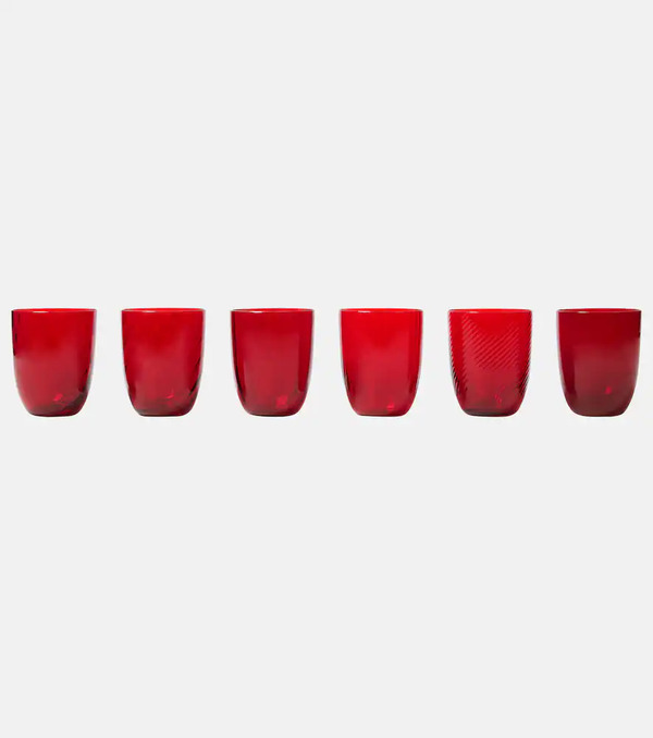  Nasonmoretti Nasonmoretti Idra Set Of 6 Glasses 