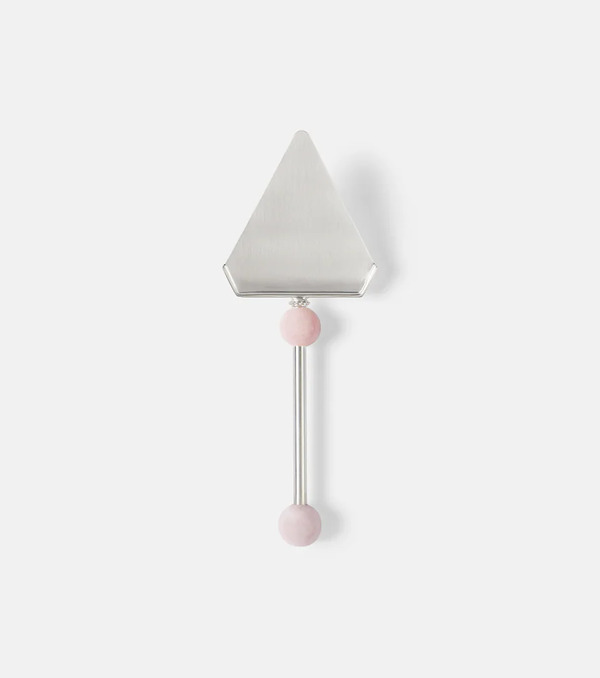  Natalia Criado Natalia Criado Embellished Silver-plated Cake Server 