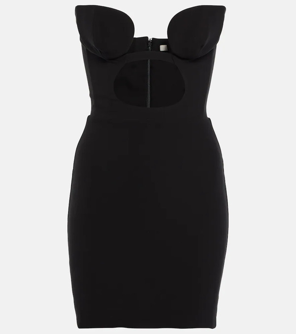  Nensi Dojaka Nensi Dojaka Cutout Minidress 