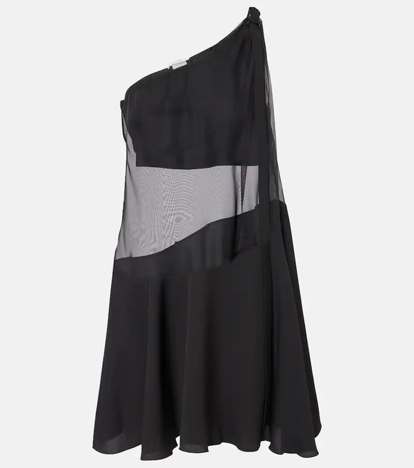  Nensi Dojaka Nensi Dojaka Daphne One-shoulder Minidress 