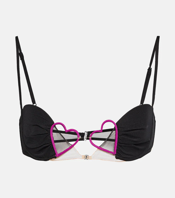  Nensi Dojaka Nensi Dojaka Embellished Bustier 