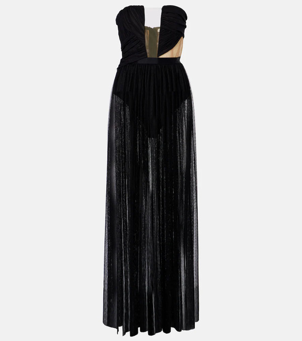  Nensi Dojaka Nensi Dojaka Semi-sheer Gown 