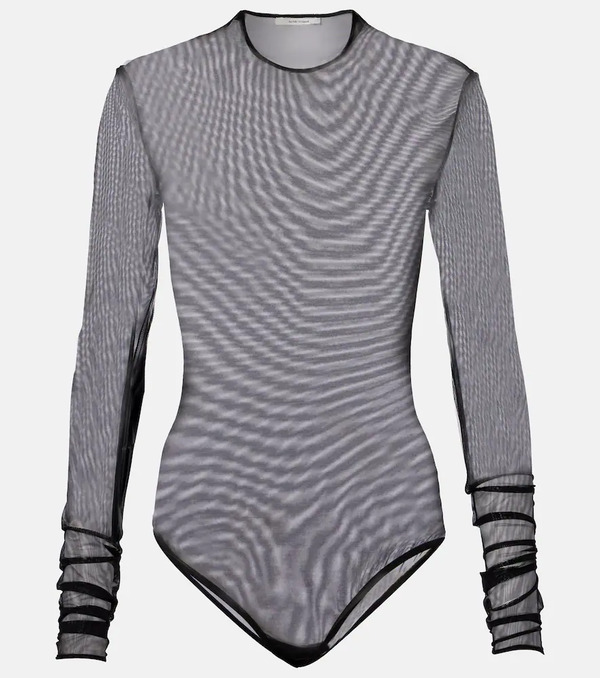  Nensi Dojaka Nensi Dojaka Sheer Bodysuit 
