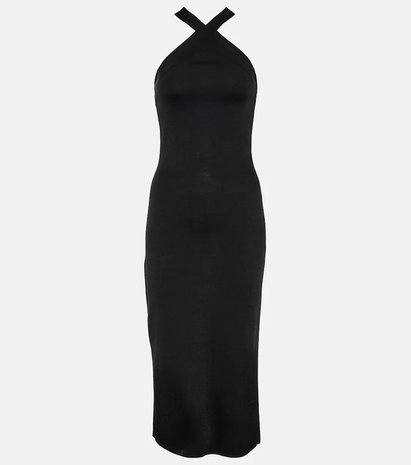  Nili Lotan Nili Lotan Modena Jersey Midi Dress 