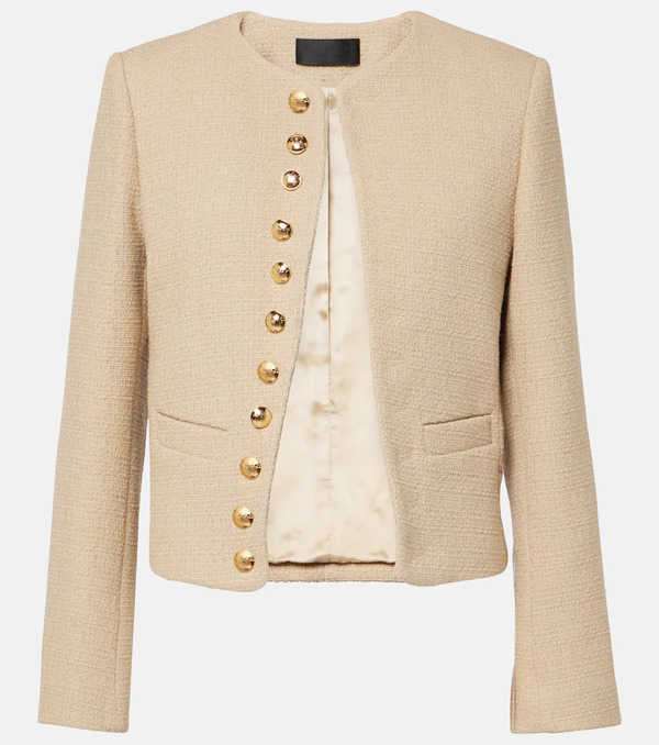  Nili Lotan Nili Lotan Patti Cotton-blend Jacket 