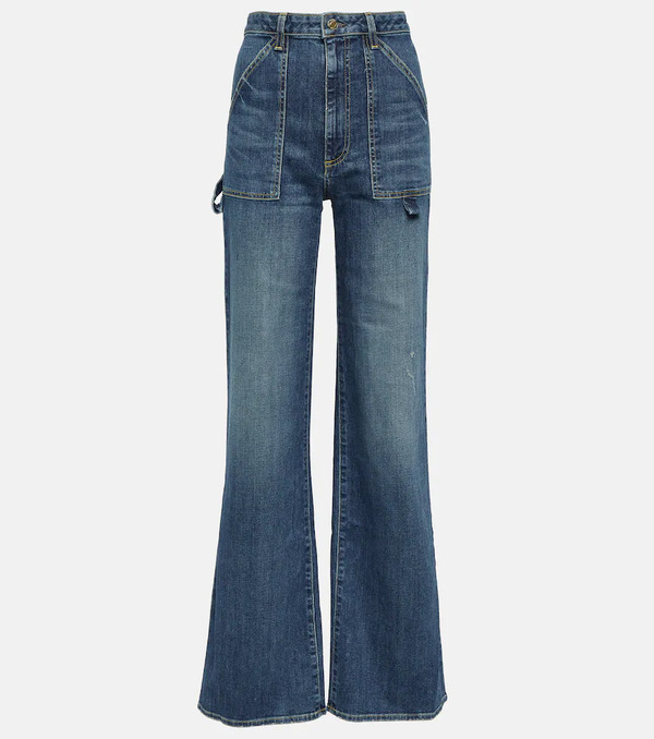  Nili Lotan Nili Lotan Quentin Wide-leg Jeans 