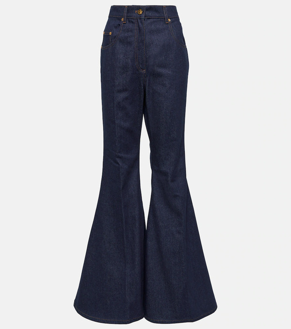  Nina Ricci Nina Ricci High-rise Flared Jeans 