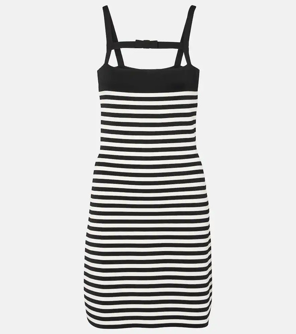  Nina Ricci Nina Ricci Striped Minidress 