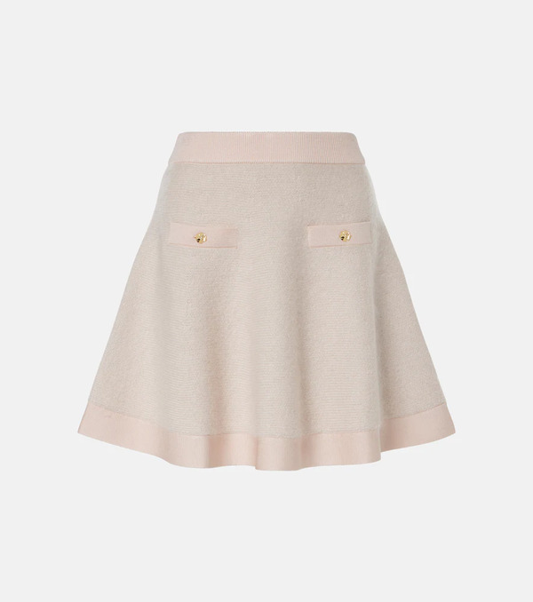  Nina Ricci Nina Ricci Wool-blend Miniskirt 