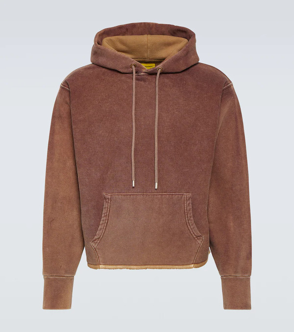  Notsonormal Notsonormal Raw Edge Cotton Fleece Hoodie 