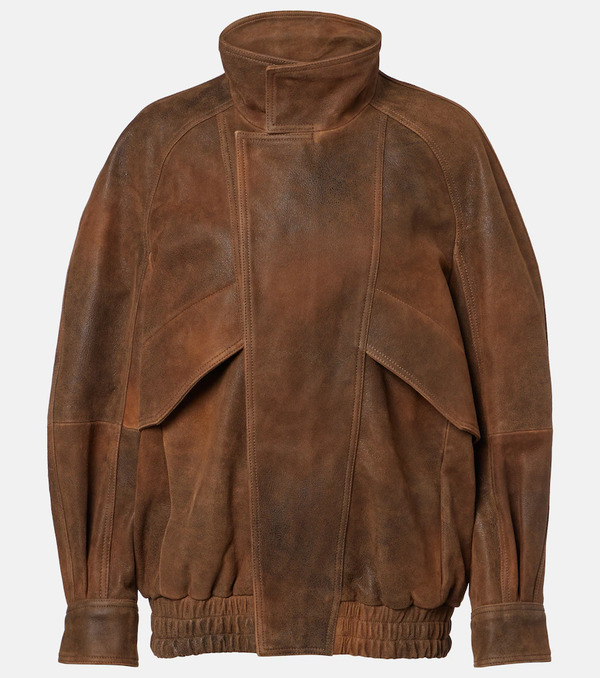  Nour Hammour Nour Hammour Ariste Leather Jacket 