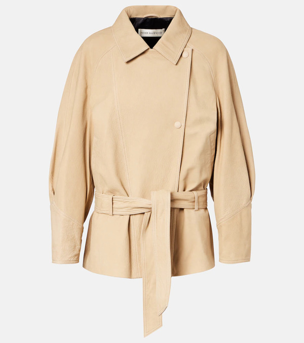  Nour Hammour Nour Hammour Buffy Leather Jacket 