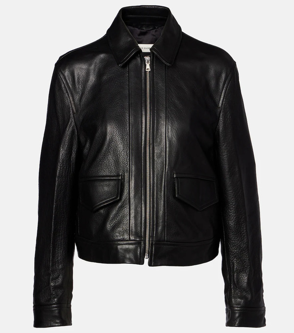  Nour Hammour Nour Hammour Layne Leather Jacket 