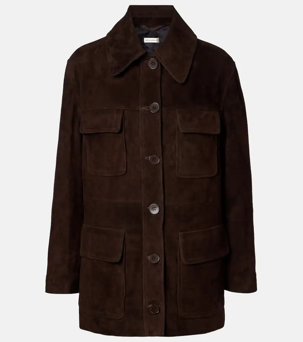  Nour Hammour Nour Hammour Lorien Suede Jacket 