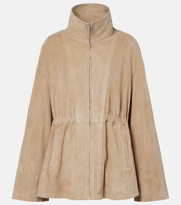  Nour Hammour Nour Hammour Passage Suede Jacket 